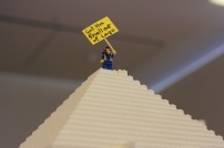 Oil Free Otago Lego Protest